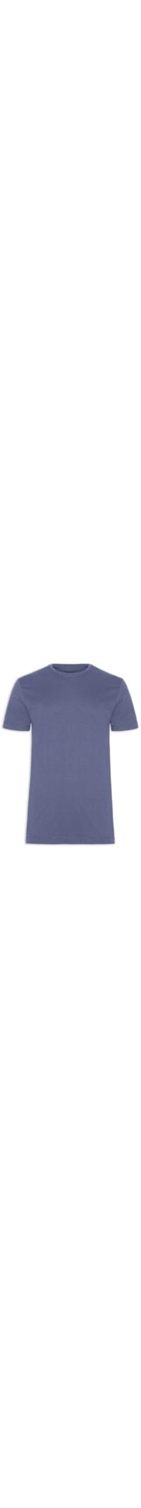 Camiseta Masculina Pima Coleção - Azul