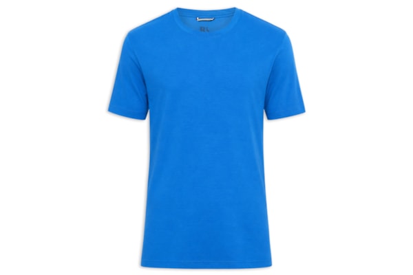 Camiseta Masculina Pima Cores Co - Azul