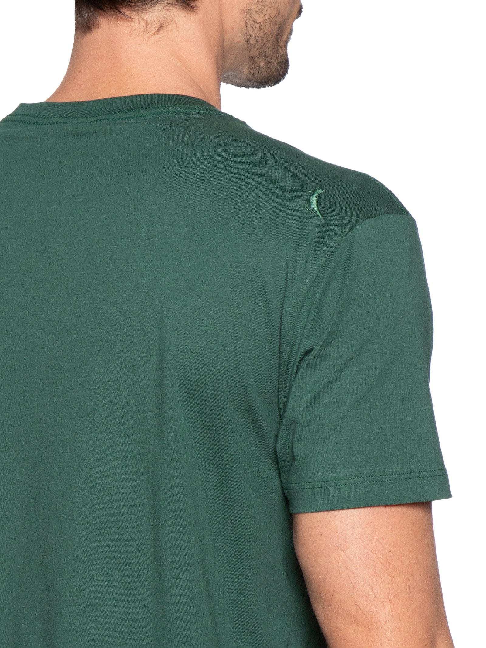 Camiseta Masculina Pima Cores Co Verde Reserva