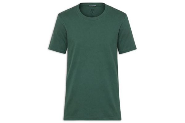 Camiseta Masculina Pima Cores Co - Verde