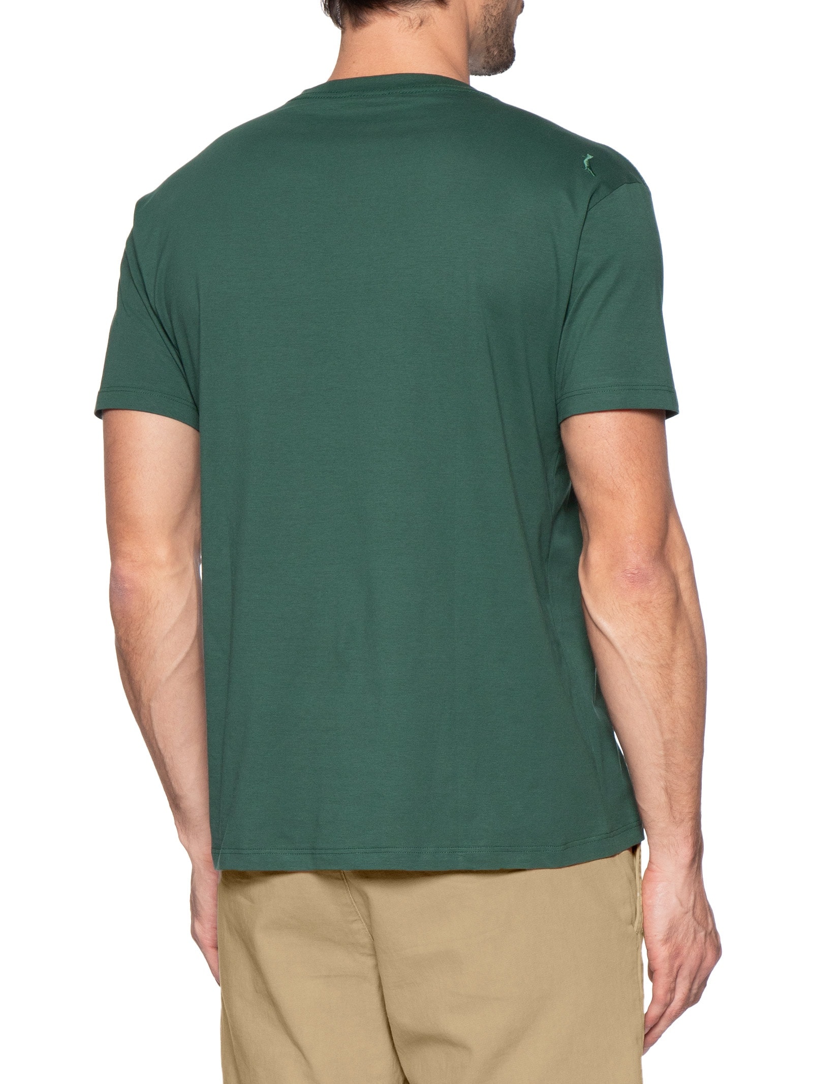 Camiseta Masculina Pima Cores Co Verde Reserva