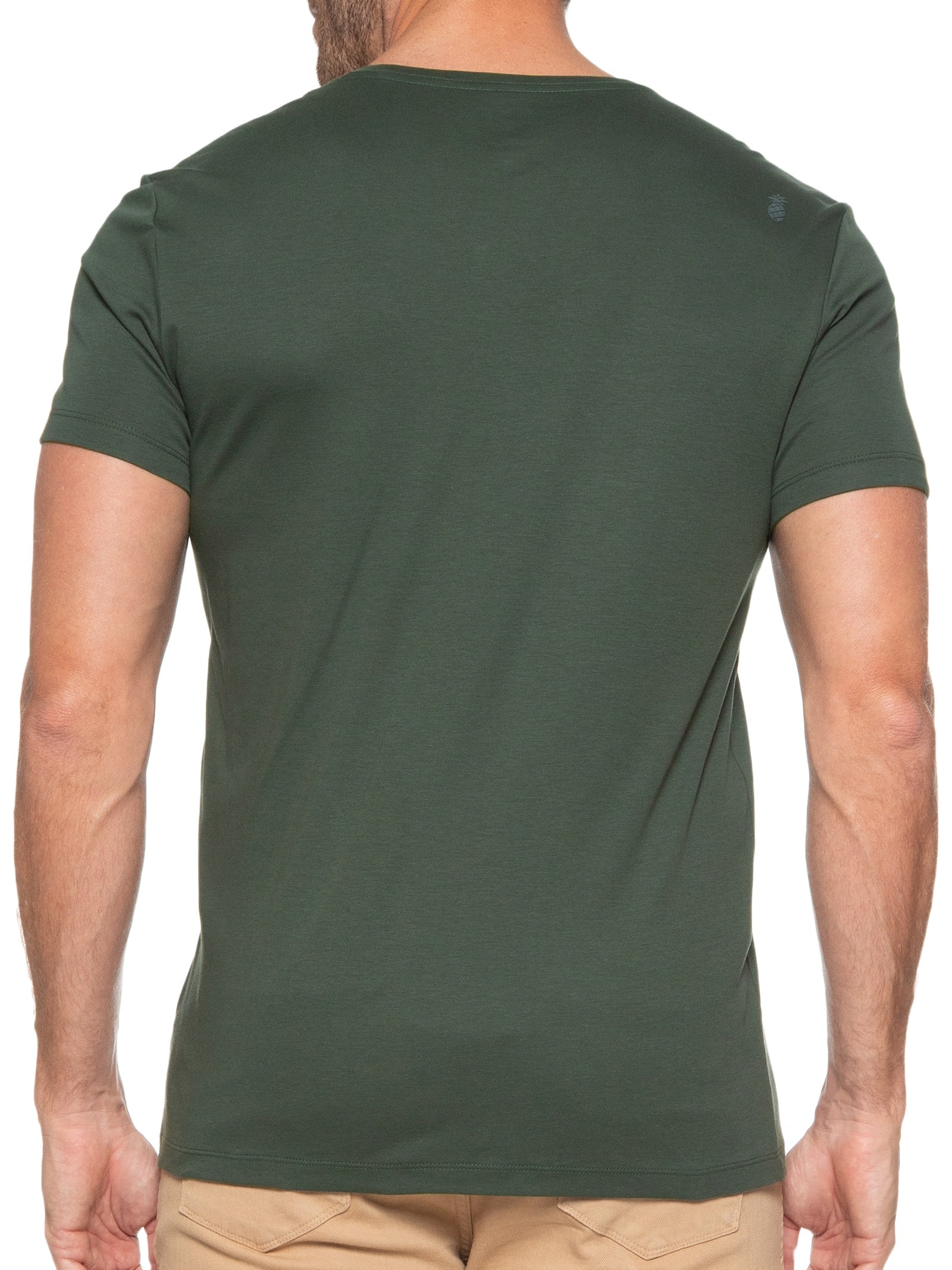 Camiseta Masculina Pima Cotton Verde Pineapple