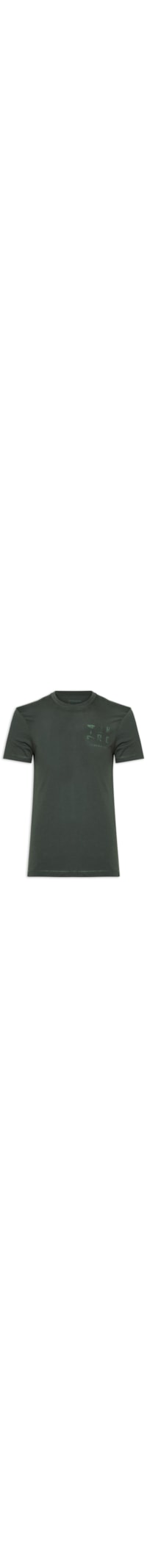 Camiseta Masculina Pima Estampa Vela - Verde