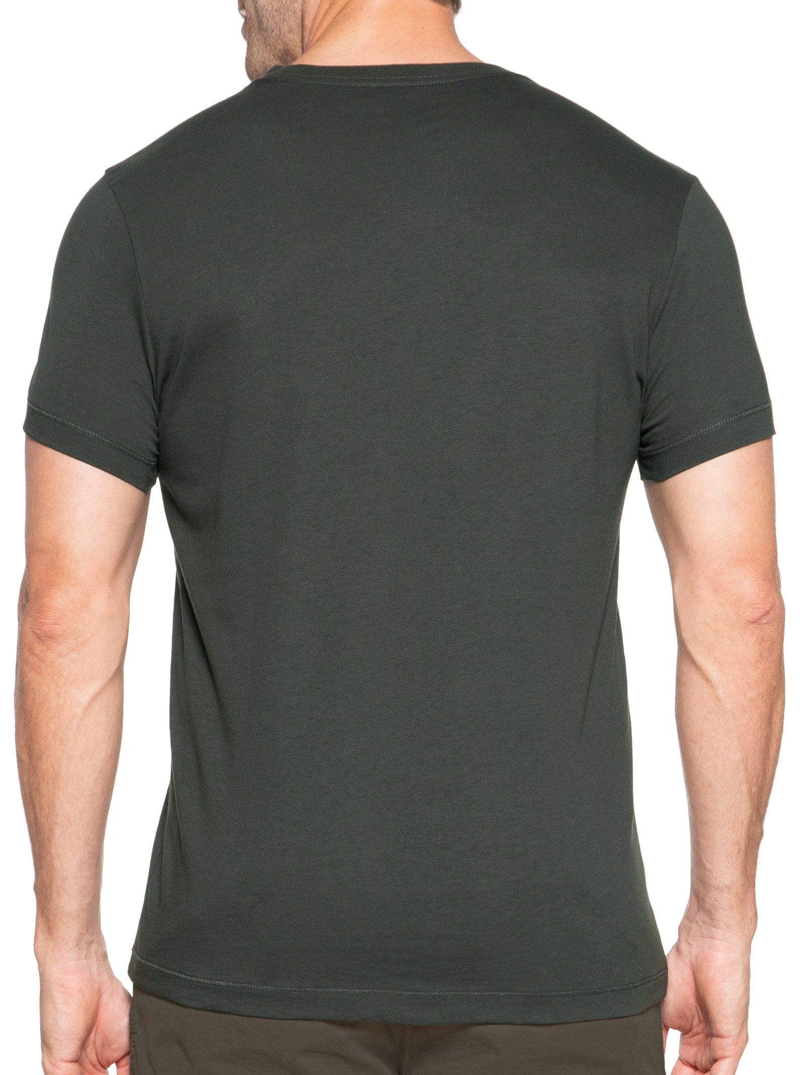 Camiseta Masculina Pima Estampa Vela Verde Richards