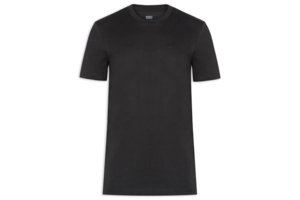 Camiseta Masculina Pima Icon Tee - Preto