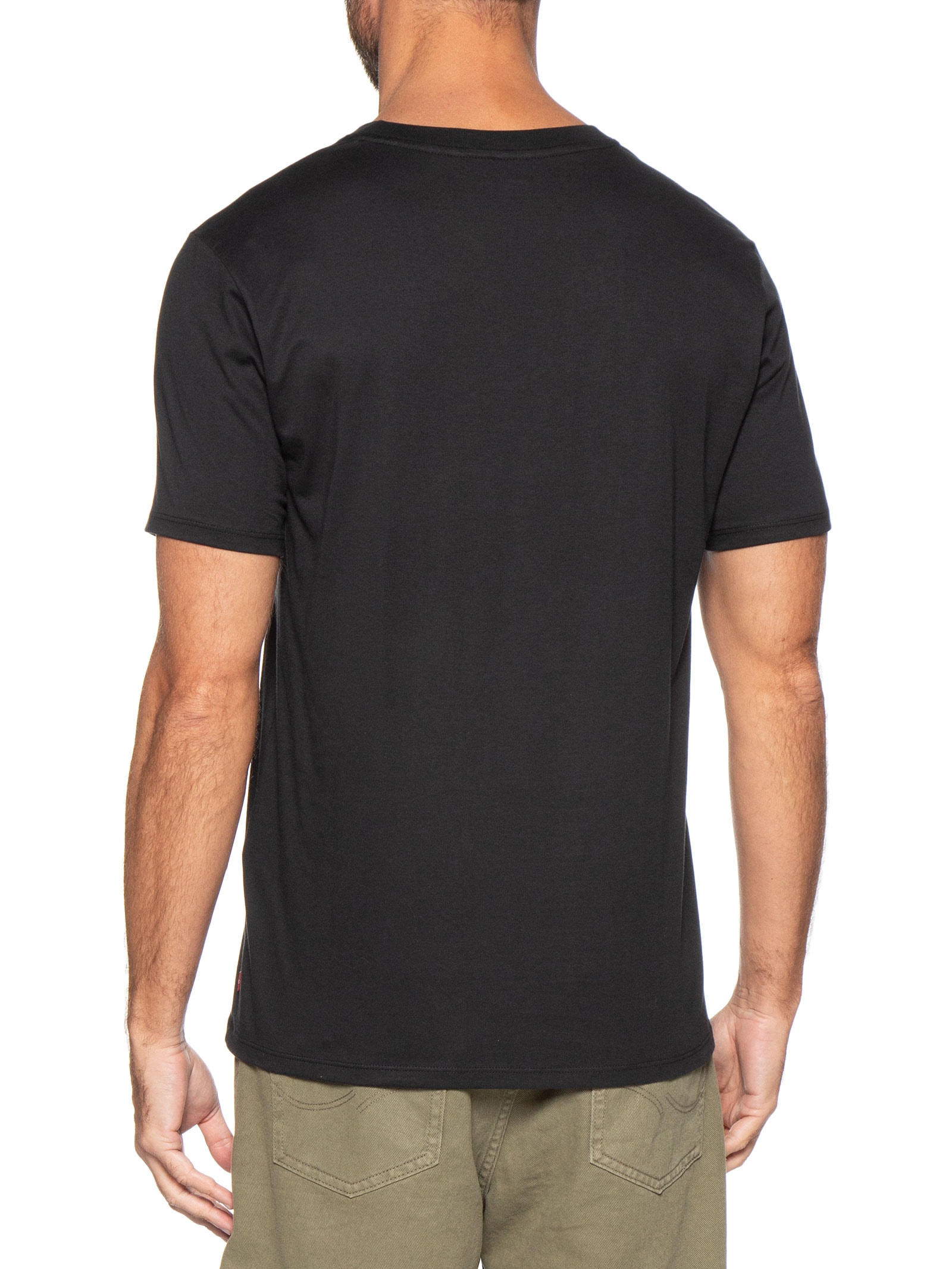 Camiseta Masculina Pima Icon Tee Preto Levi's