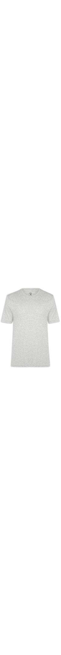 Camiseta Masculina Pima Manga Curta - Cinza