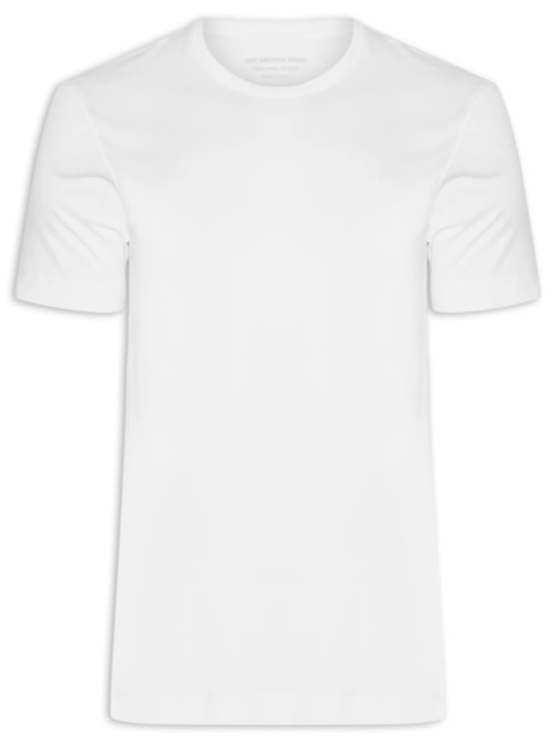 Camiseta Masculina Pima Peruano – Branco