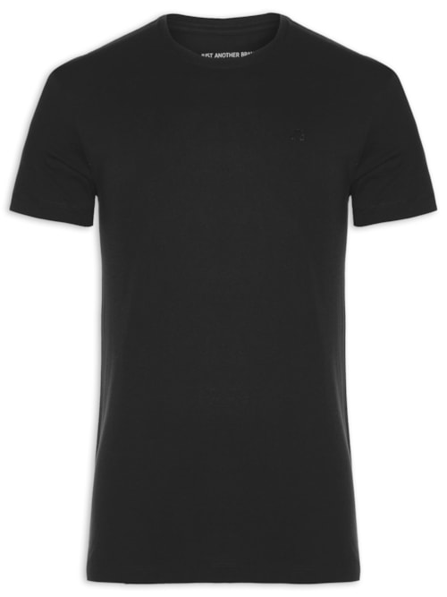 Camiseta Masculina Pima Peruano – Preto