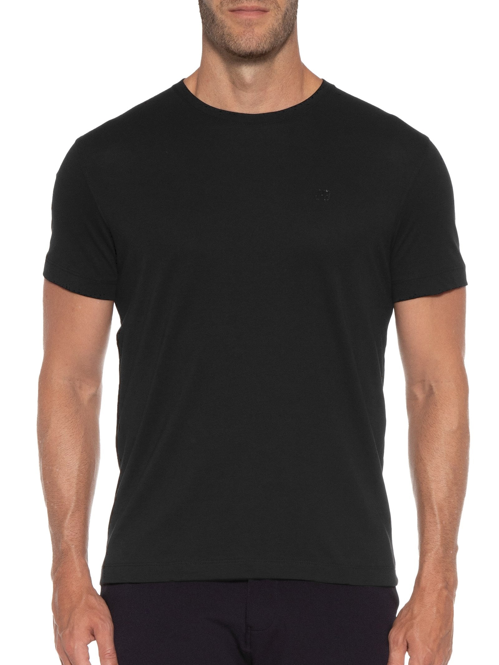 Camiseta Masculina Pima Peruano Preto Jab