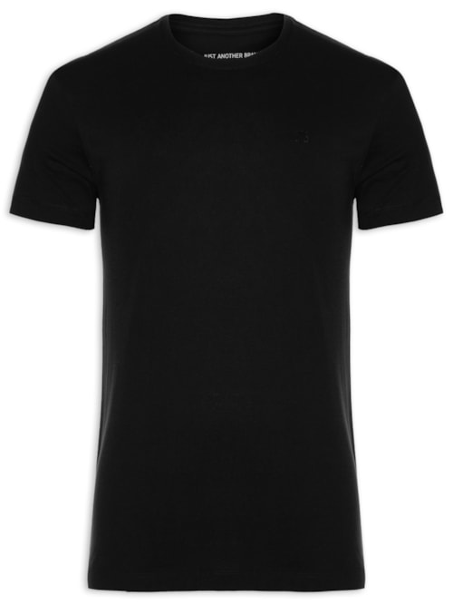Camiseta Masculina Pima Peruano – Preto