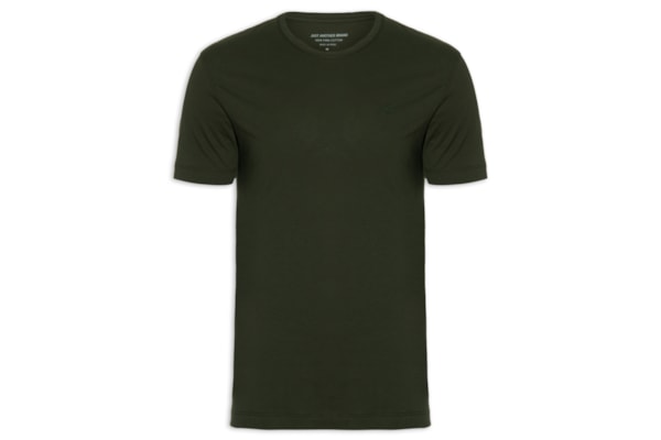 Camiseta Masculina Pima Peruano - Verde