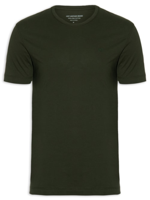Camiseta Masculina Pima Peruano – Verde