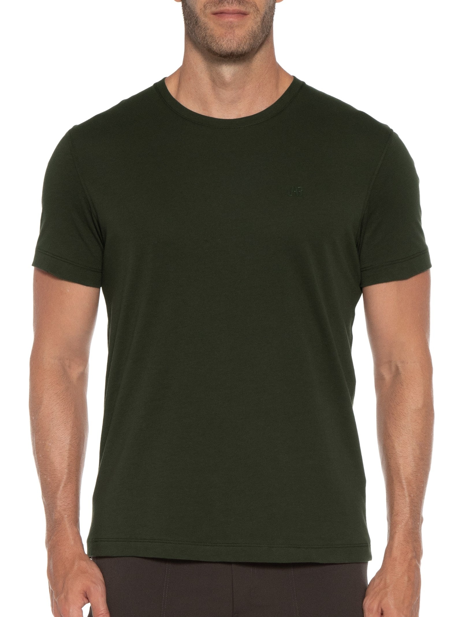 Camiseta Masculina Pima Peruano Verde Jab