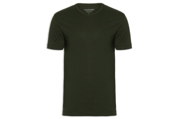 Camiseta Masculina Pima Peruano - Verde