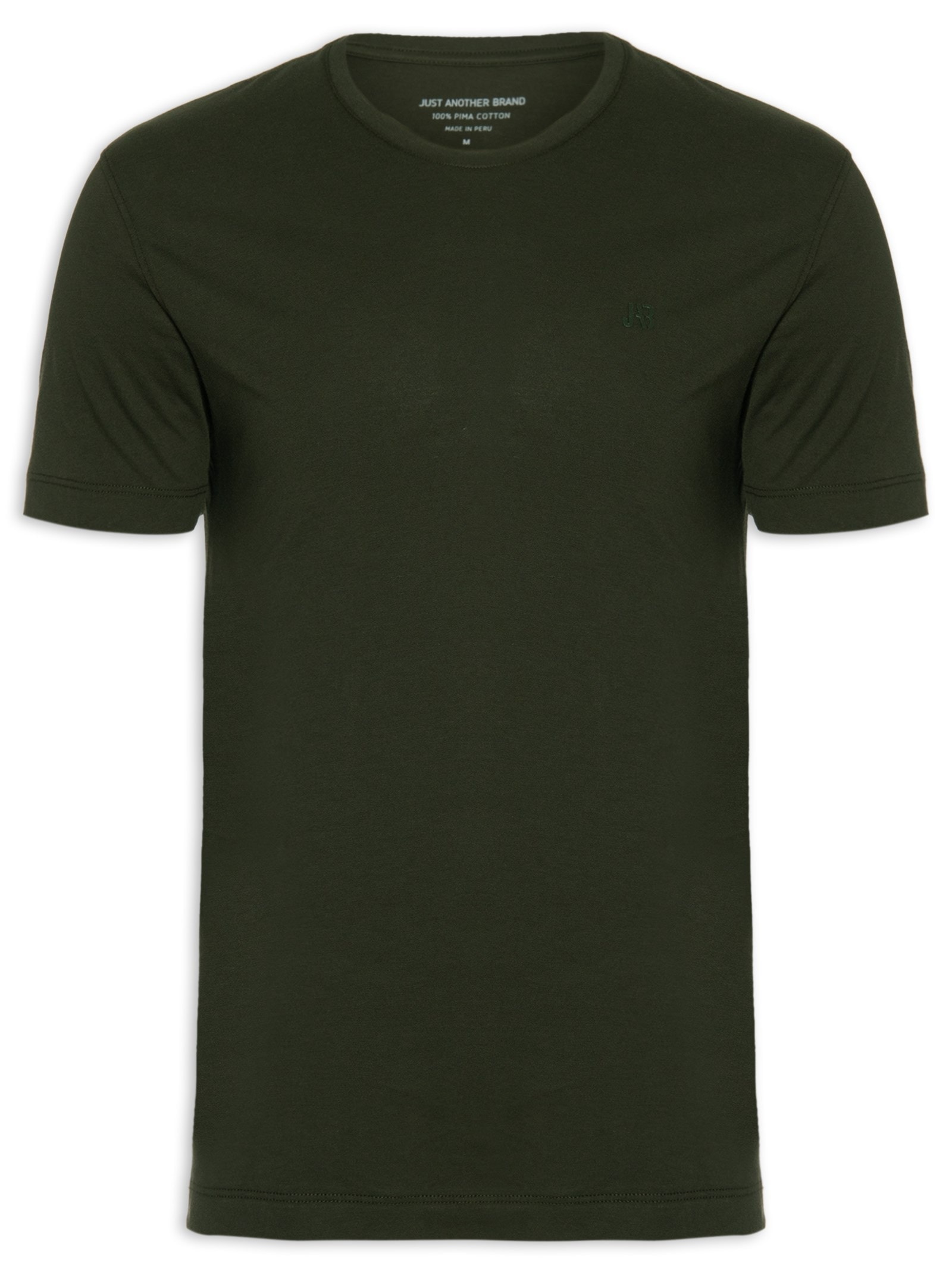 Camiseta Masculina Pima Peruano Verde Jab
