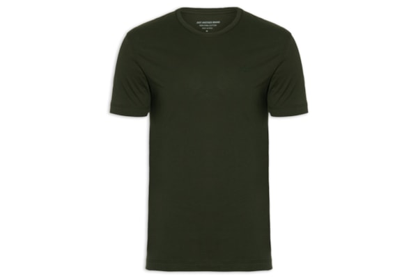 Camiseta Masculina Pima Peruano - Verde