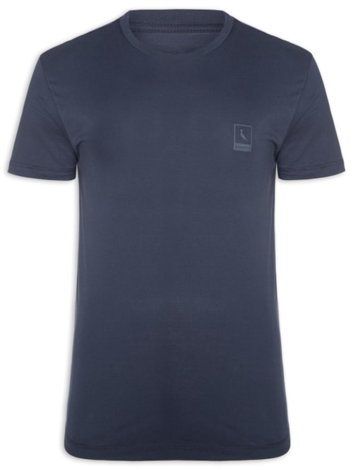 Camiseta Masculina Pima Pica Pau Polaroid – Azul