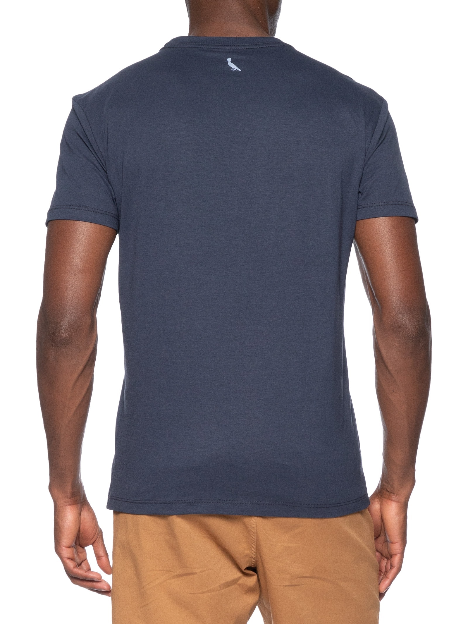 Camiseta Masculina Pima Pica Pau Polaroid Azul Reserva