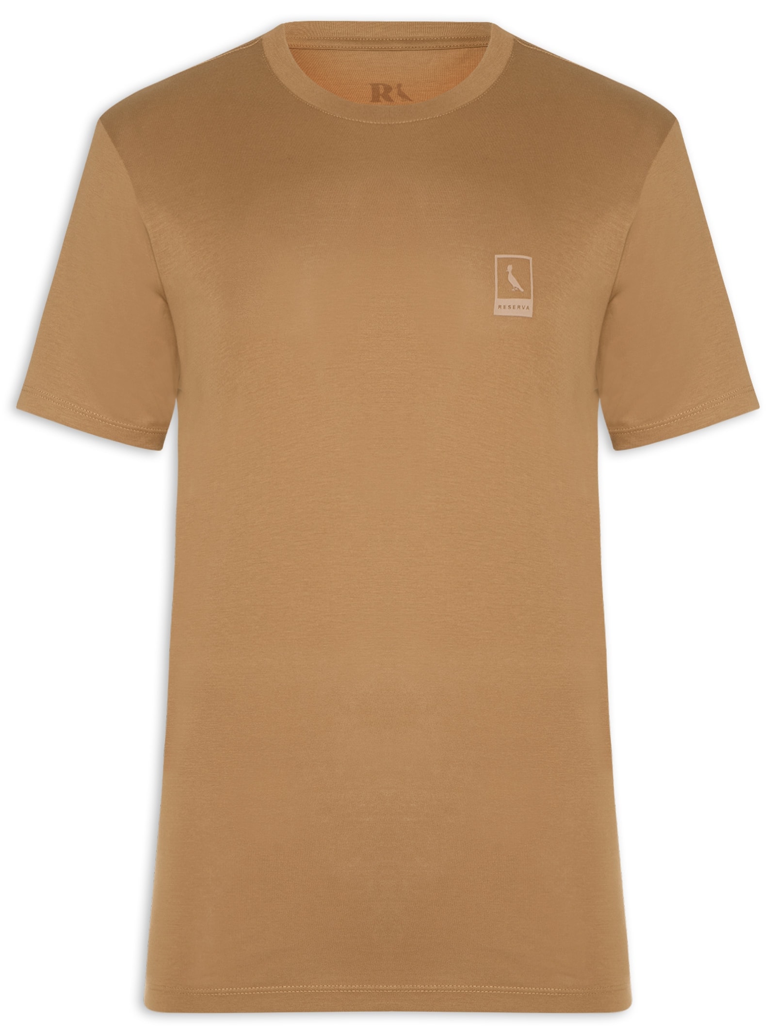 Camiseta Masculina Pima Pica Pau Polaroid Bege Reserva