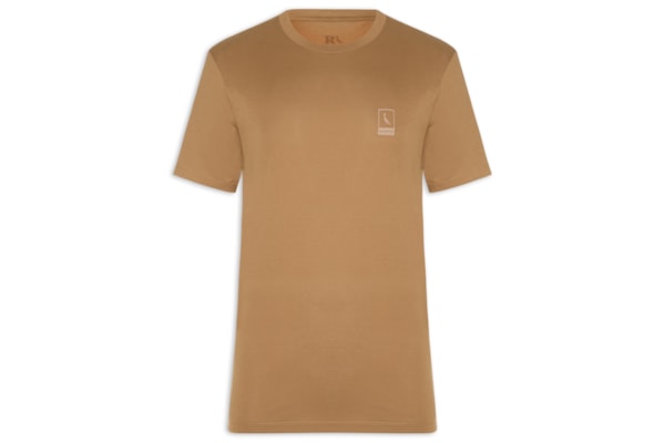 Camiseta Masculina Pima Pica Pau Polaroid - Bege