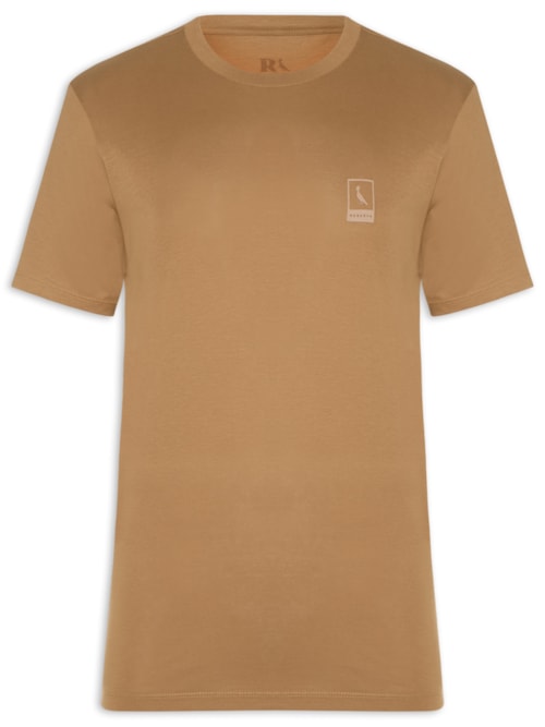 Camiseta Masculina Pima Pica Pau Polaroid – Bege