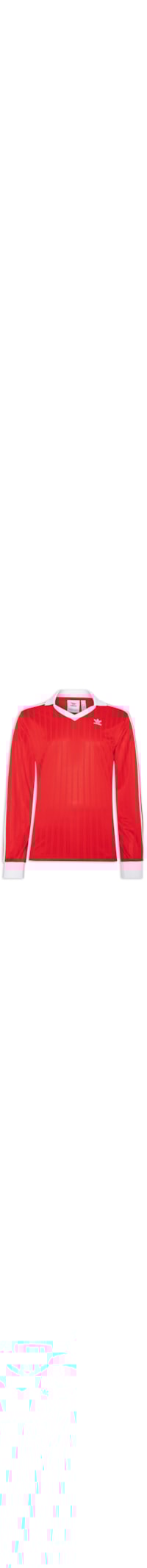 Camiseta Masculina Piquet Manga Longa - Vermelho