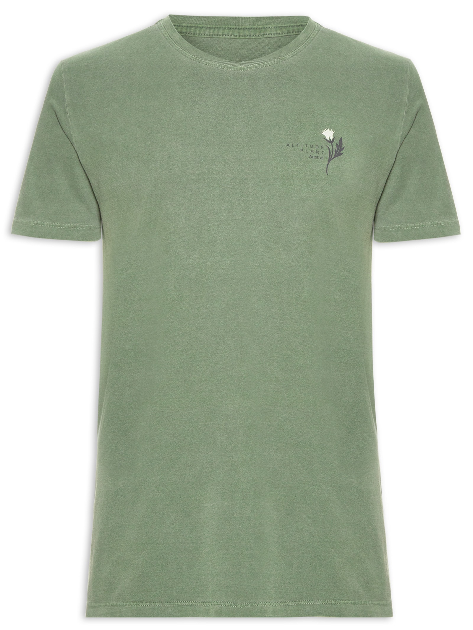 Camiseta Masculina Plant II Verde Austral
