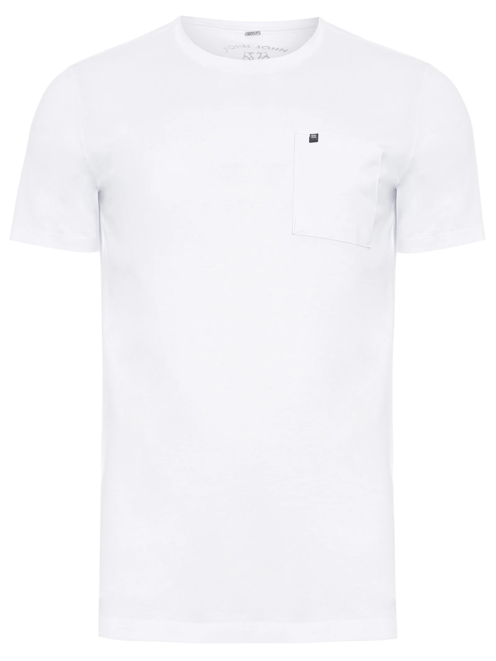 Camiseta Masculina Pocket Basic Branco John John