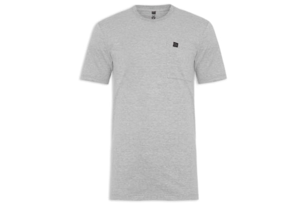 Camiseta Masculina Pocket Basic - Cinza