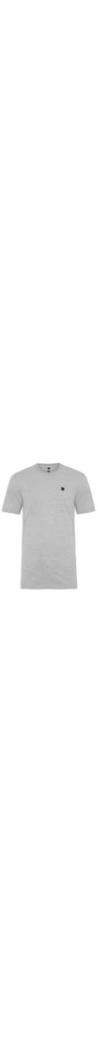Camiseta Masculina Pocket Basic - Cinza