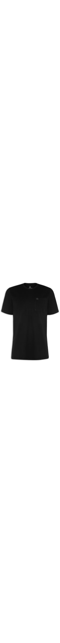 Camiseta Masculina Pocket Basic - Preto