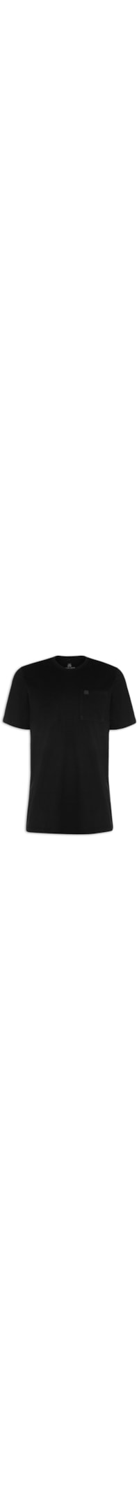 Camiseta Masculina Pocket Basic - Preto