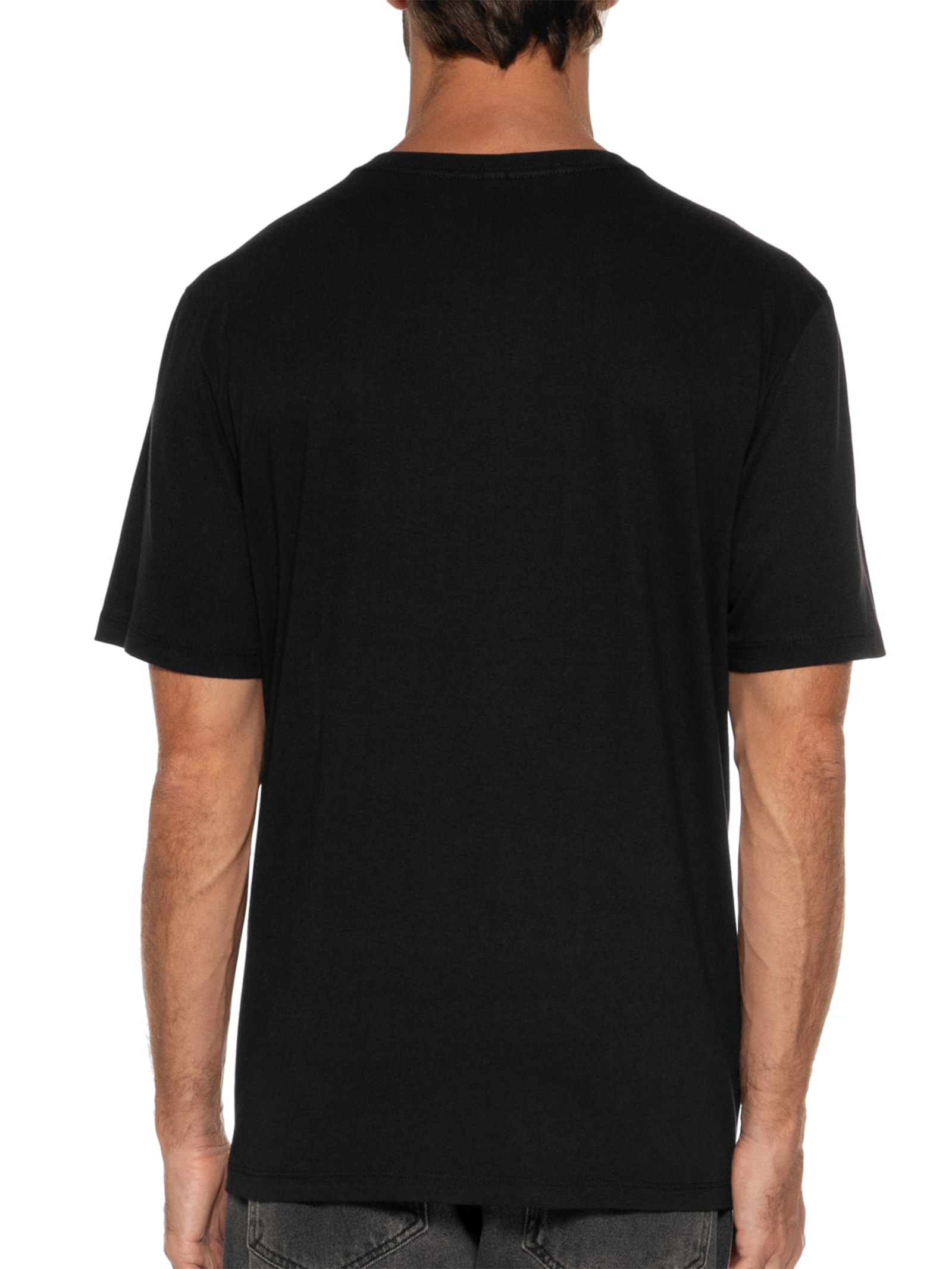 Camiseta Masculina Pocket Basic Preto John John