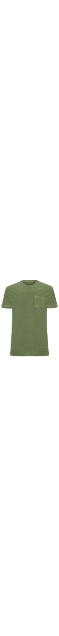 Camiseta Masculina Pocket Colors Masculina - Verde