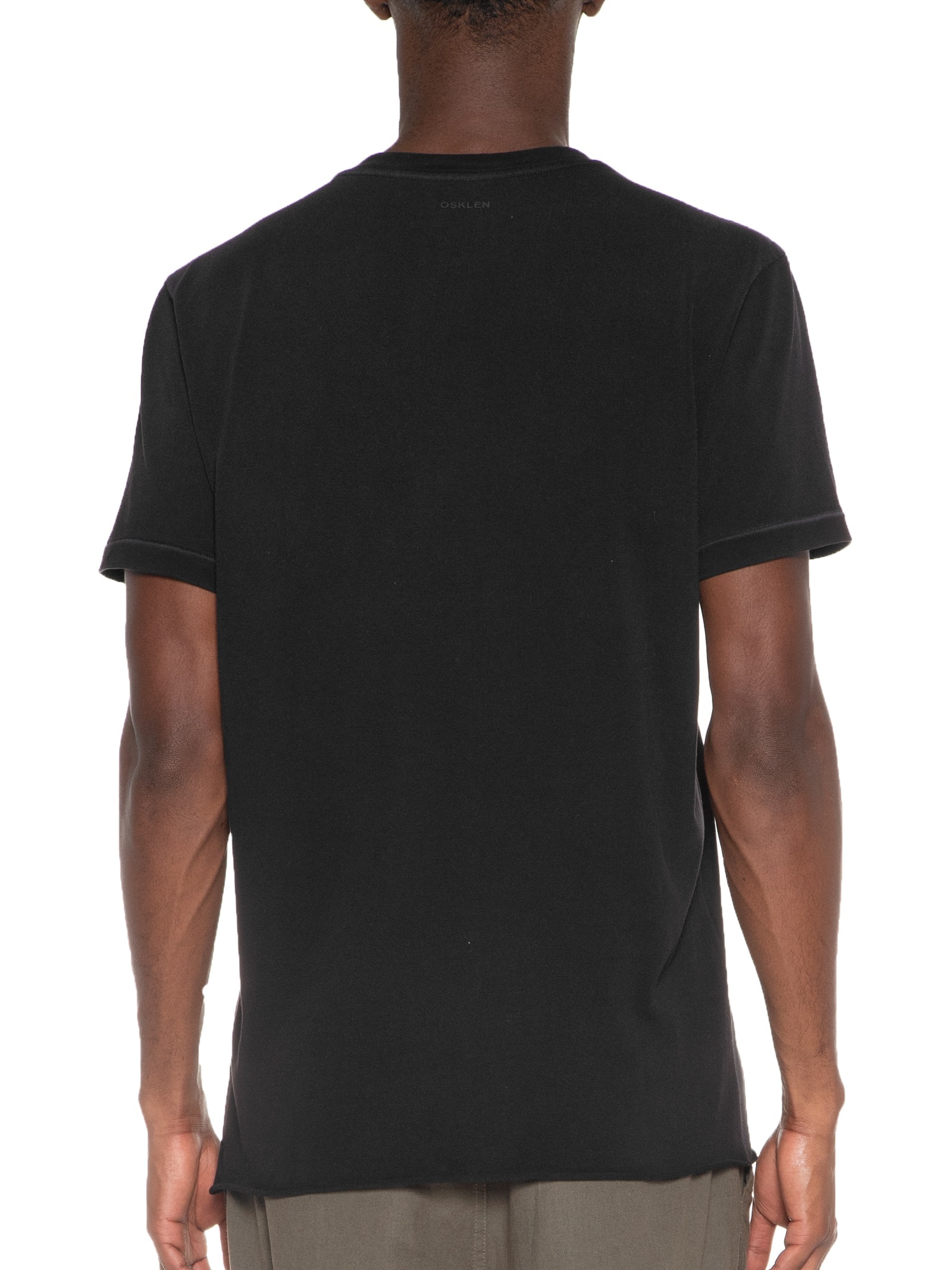 Camiseta Masculina Pocket Design Preto Osklen