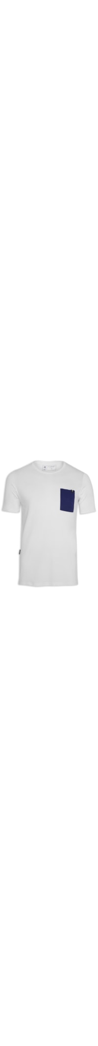 Camiseta Masculina Pocket Linho - Branco