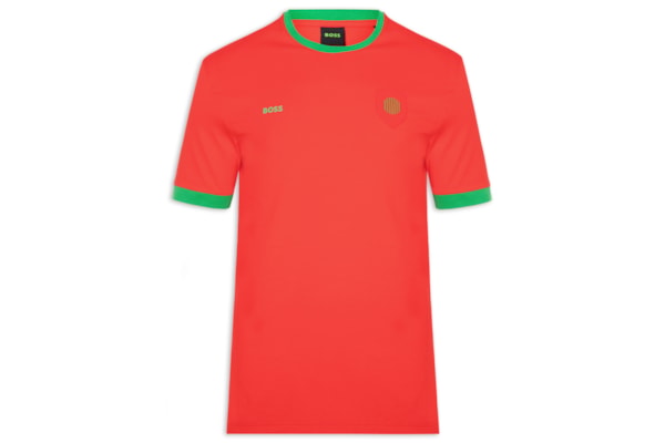 Camiseta Masculina Portugal Copa Lux Tee - Vermelho