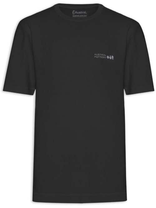 Camiseta Masculina Pottery – Preto