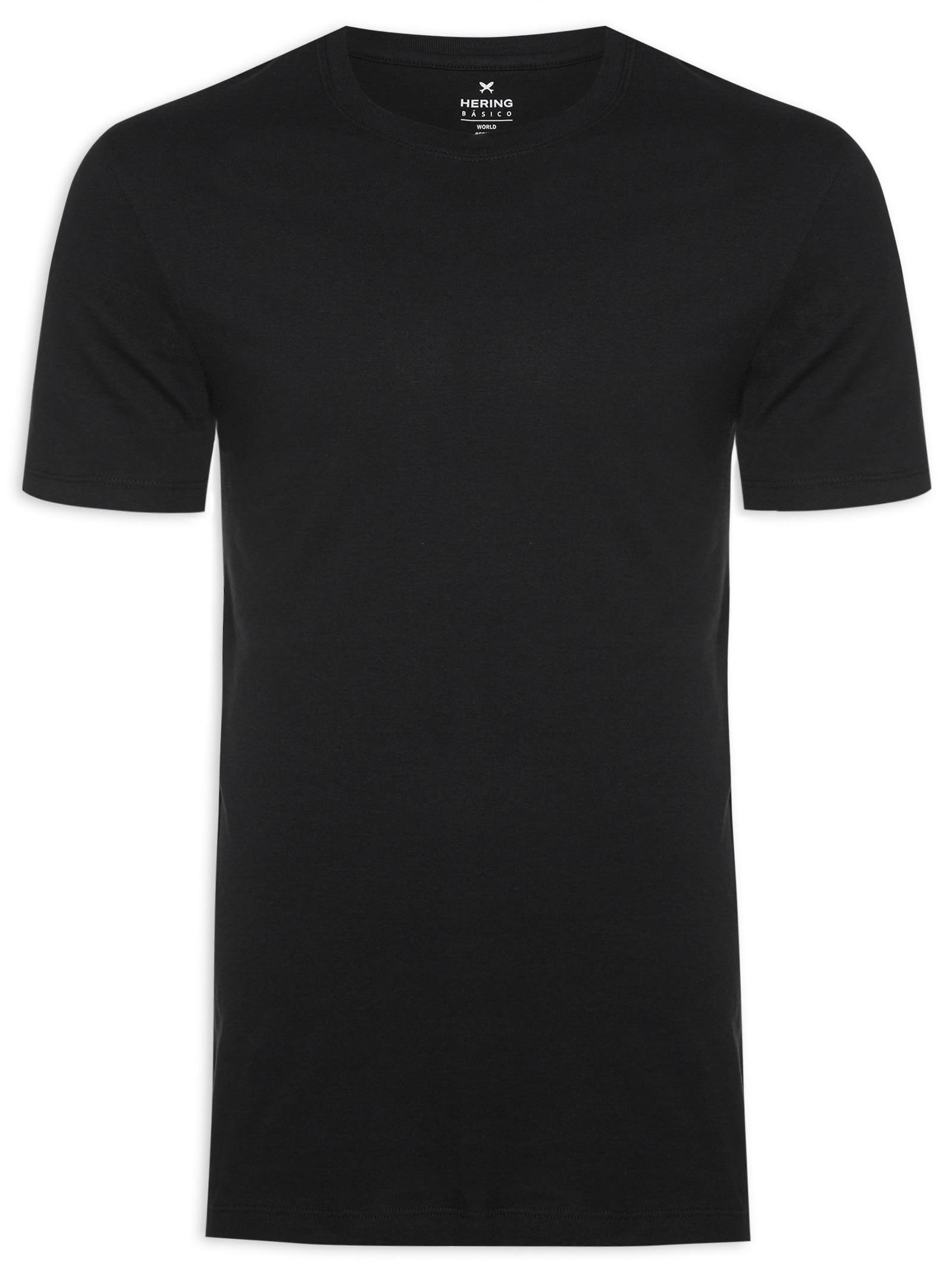 Camiseta Masculina Preto Hering