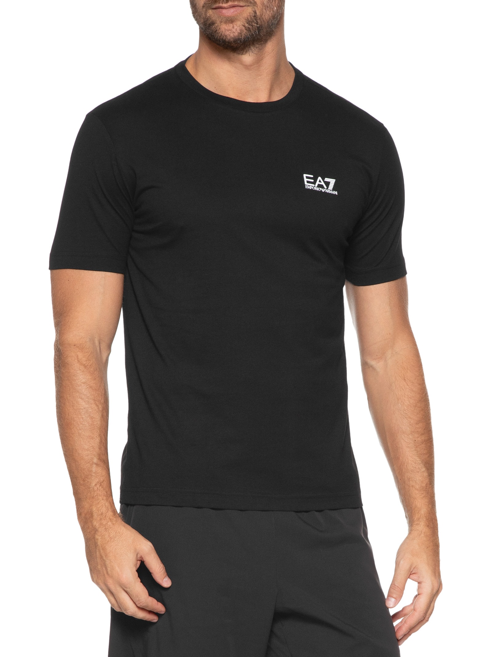Camiseta Masculina Preto Ea7 Emporio Armani