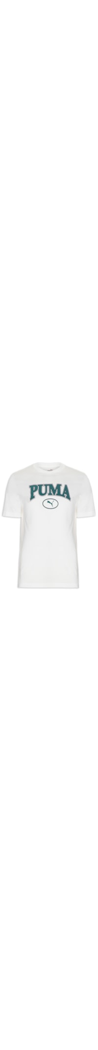 Camiseta Masculina Puma Squad - Branco