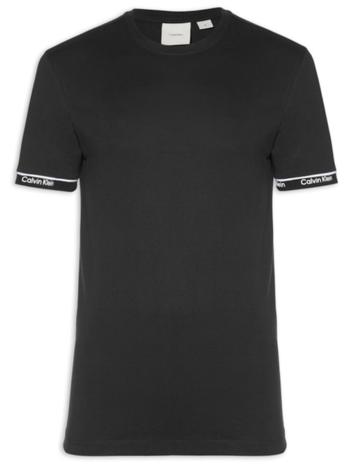 Camiseta Masculina Punho Logo – Preto
