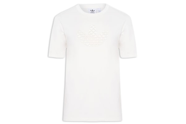 Camiseta Masculina Q12 Monogram T - Branco