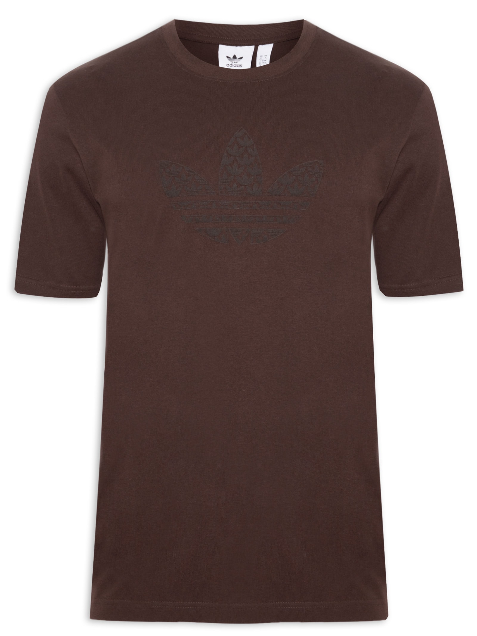 Adidas Originals - Camiseta Masculina Q12 Monogram T - Marrom