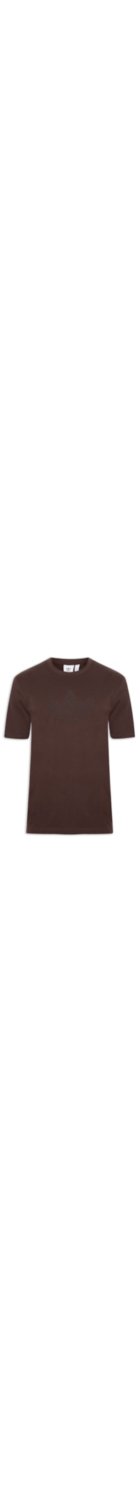 Camiseta Masculina Q12 Monogram T - Marrom