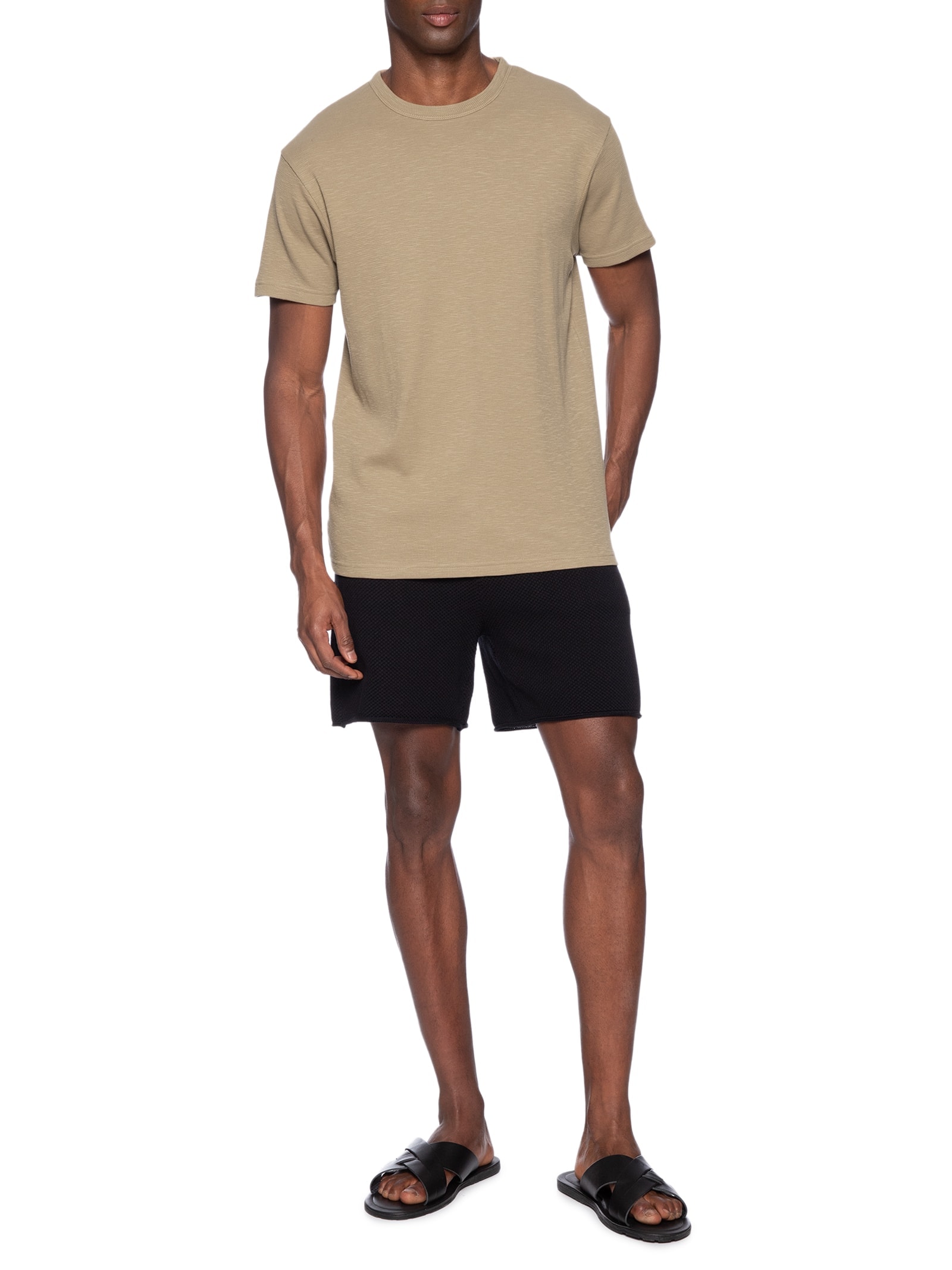 Camiseta Masculina Quadrile Adler Marrom Foxton