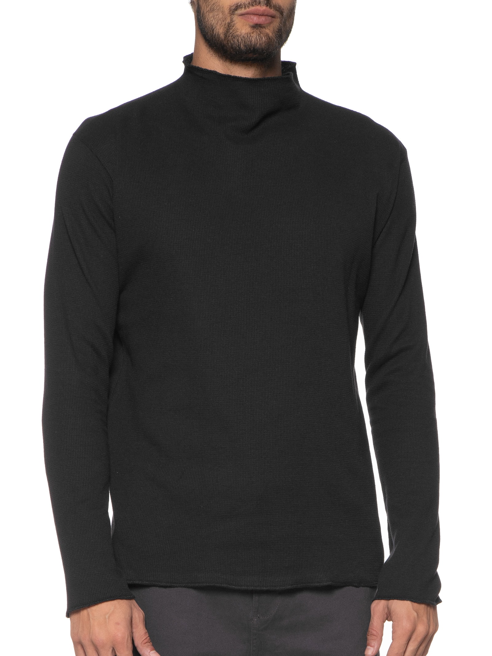 Camiseta Masculina Quadrile Alta Preto Osklen