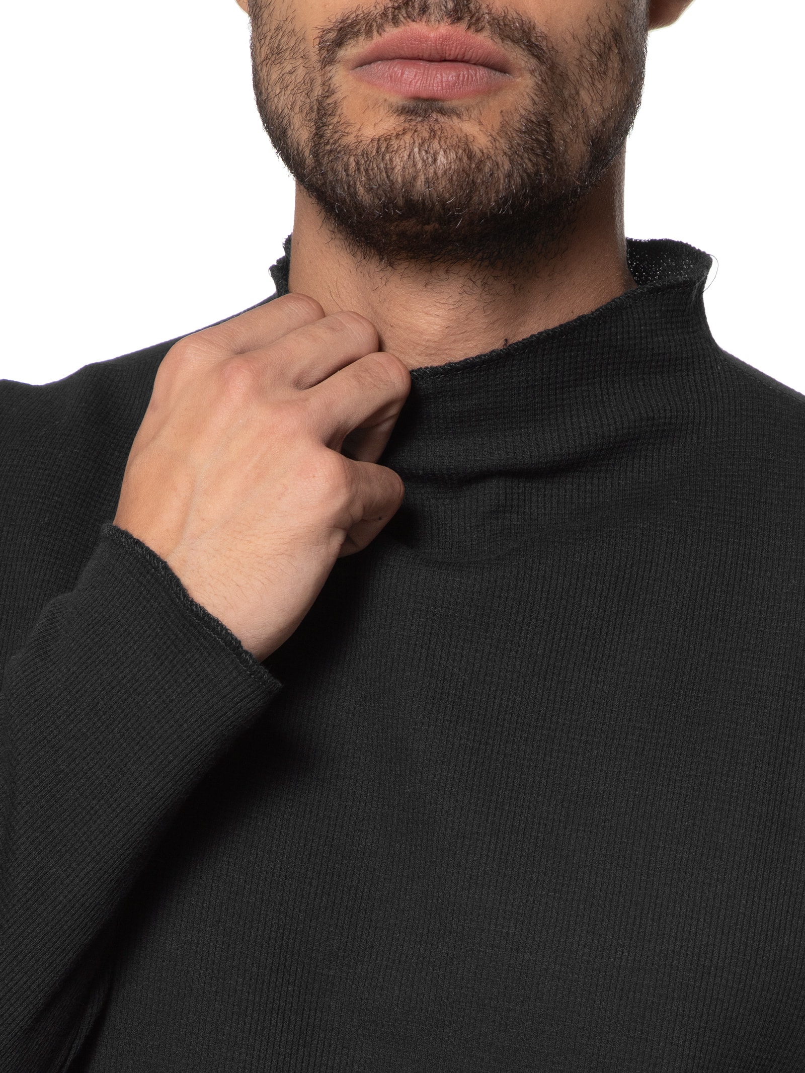 Camiseta Masculina Quadrile Alta Preto Osklen