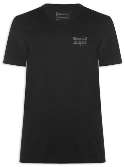 Camiseta Masculina Radio – Preto
